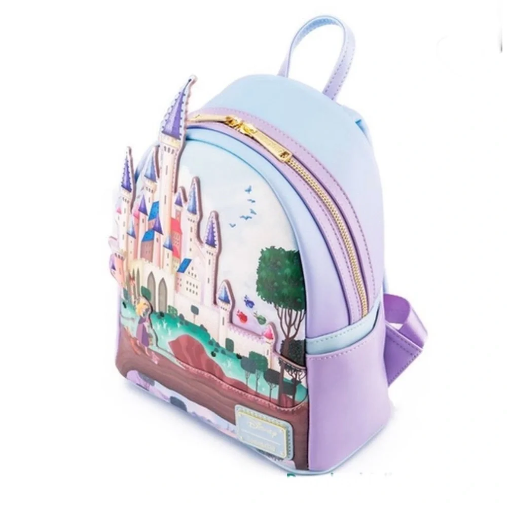 NWT Loungefly Disney Sleeping Beauty castle mini backpack - Picture 4 of 5